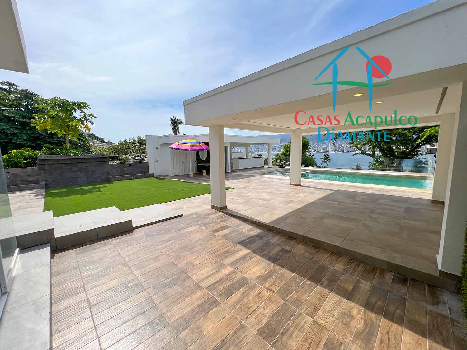 Casa Daniela - Terraza con alberca y gazebo 1